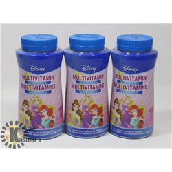 BAG WITH 3 BOTTLES WITH 180 DISNEY MULTI VITAMIN
