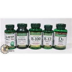 BAG OF ASST NATURES BOUNTY VITAMINS