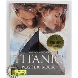 TITANIC 12 POSTER BOOK