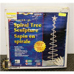 6' SPIRAL TREE SCULPTURE