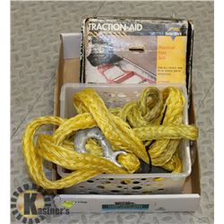 TRACTION AID FOR FRONT & REAR WHEEL DRIVE