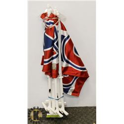 6 NEW MONTREAL CANADIANS CAR FLAGS