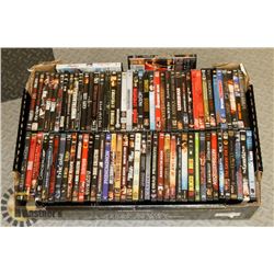 LARGE FLAT OF ASSORTED DVD'S