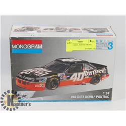 #40 DIRT DEVIL PONTIAC MODEL KIT.