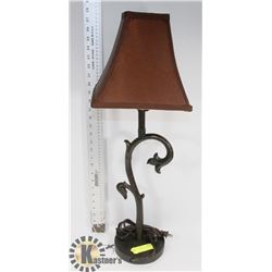 BROWN DECORATIVE LAMP - 27.5 INCHES