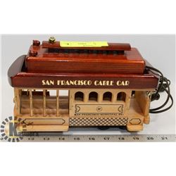 WORKING STREETCAR TELEPHONE WOOD