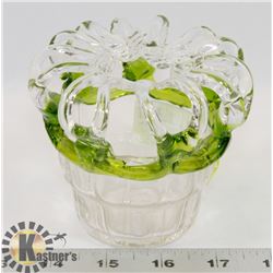 HAND BLOWNGLASS ROYAL CROWN