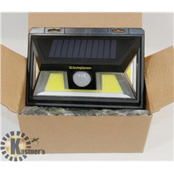 LOT OF 2 NEW SOLAR SECURITY LED LIGHTS