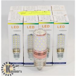 LOT OF 12 NEW LED LIGHT BULBS - 6000K