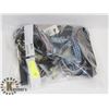 Image 1 : BAG OF DOG LEASHES AND/OR COLLARS
