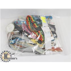 BAG OF DOG LEASHES AND/OR COLLARS
