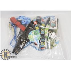 BAG OF DOG LEASHES AND/OR COLLARS