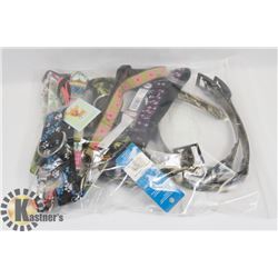 BAG OF DOG LEASHES AND/OR COLLARS