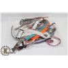 Image 1 : BAG OF DOG LEASHES AND/OR COLLARS