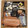 Image 1 : BOX OF OVER 12 OLD CAMERAS INCLUDING KODAK,