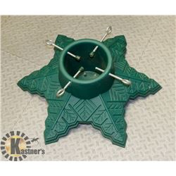 GREEN CHRISTMAS TREE STAND - HEAVY DUTY