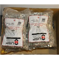 10 NEW BAGS OF ROOF CLIPS