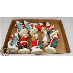 FLAT OF CHRISTMAS CANDLES