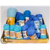 Image 1 : FLAT OF ASSORTED YARN