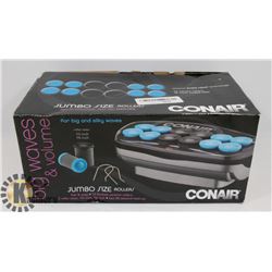 NEW CONAIR JUMBO SIZE ROLLERS / 12CT