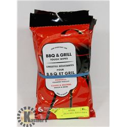 LARGE BBQ & GRILL WIPES 6 PER/36 TOTAL