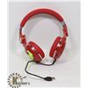 Image 1 : PAIR OF RED BLUDIO BLUETOOTH OVEREAR HEADPHONES
