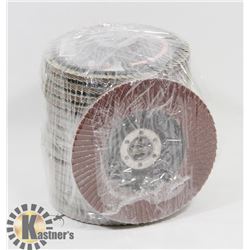 NEW 4" FLAP DISC'S / BUNDLE OF 15 DISC