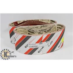 VSM 4 X 24 SANDING BELTS / 10 PER