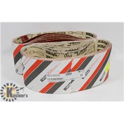 VSM 4 X 24 SANDING BELTS / 10 PER