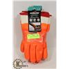 Image 1 : HORIZON PVC COATED GLOVES -L-  LOT OF 3