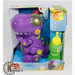 NEW WALKING BUBBLE DINOSAUR WITH