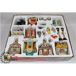 PORCELAIN VILLAGE SET