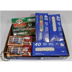 FLAT OF CHRISTMAS LIGHTS