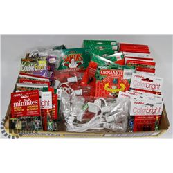 FLAT OF REPLACEMENT CHRISTMAS BULBS