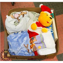BOX W/WINNIE-THE-POOH PRODUCTS INCL.