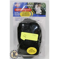 NEW BACK SEAT RIDER NET