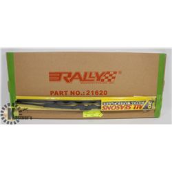 LOT OF 6 NEW 20" ALL SEASON WIPER BLADES