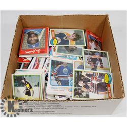 ASSORTED 1980S HOCKEY AND BASEBALL CARDS ESTATE
