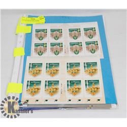 LOT OF COLLECTOR STAMPS NEW.