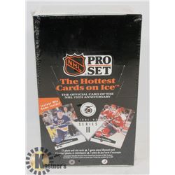 1991/92 PROSET HOCKEY CARDS SERIES 1 SEALED BOX.