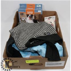 FLAT OF DOG TOYS AND MORE