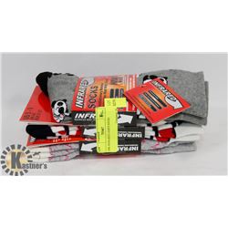 3PK INFRARED LADIES SOCKS