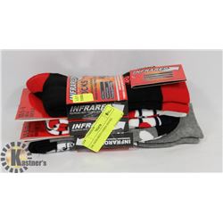 3PK INFRARED LADIES SOCKS