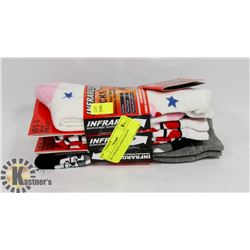 3PK INFRARED LADIES SOCKS