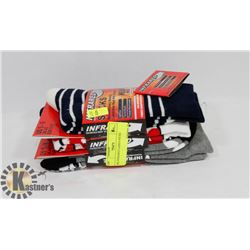 3PK INFRARED LADIES SOCKS