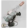 Image 1 : METAL WINE BOTTLE HOLDER CRAZY CHEF