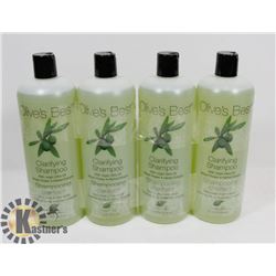 FOUR 1L BOTTLES OF OLIVES BEST CLARIFYING