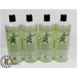 FOUR 1L BOTTLES OF OLIVES BEST CLARIFYING