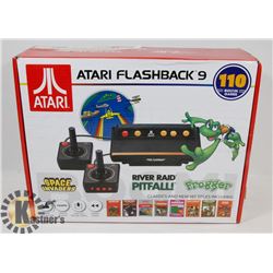 ATARI FLASHBACK 9 VIDEO GAMING SYSTEM 110 GAMES