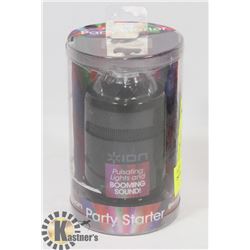 ION PARTY STARTER BLUETOOTH SPEAKER WITH PROJECTOR